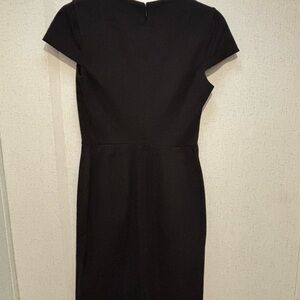 Banana Republic Black Midi Sheath Dress